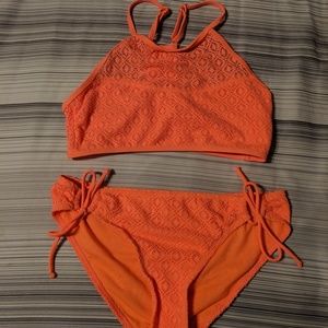 Mesh racer back bikini